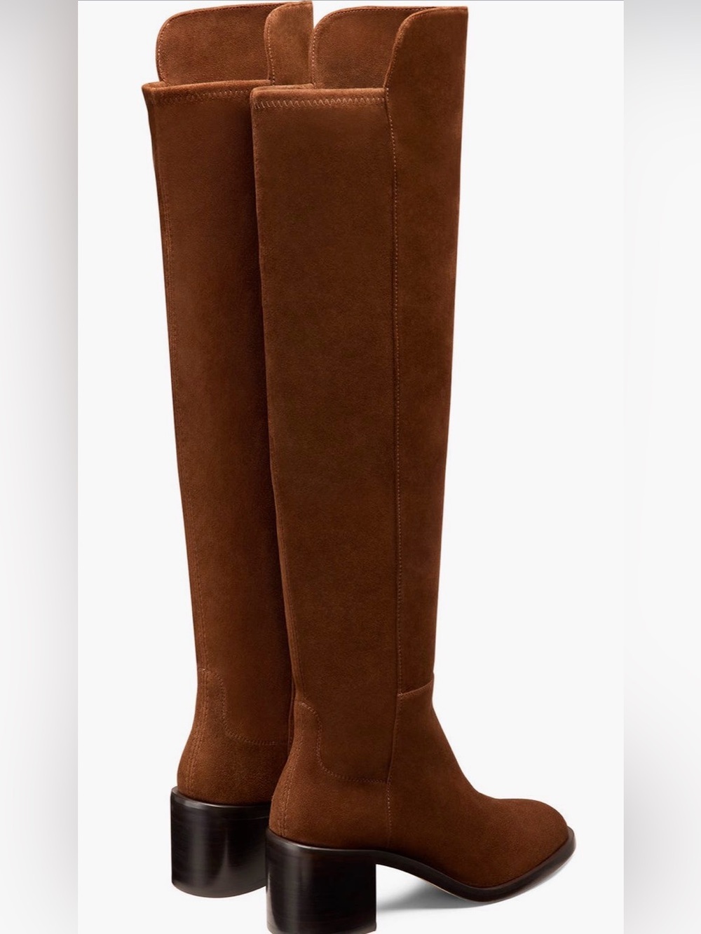 STUAR WEITZMAN
Women's Finn 50/50 Boots
Color: Deep Coffee Suede
SIZE: 8.5 - Picture 6 of 15